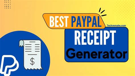 Custom Receipt Maker · 2. . Paypal payment proof generator